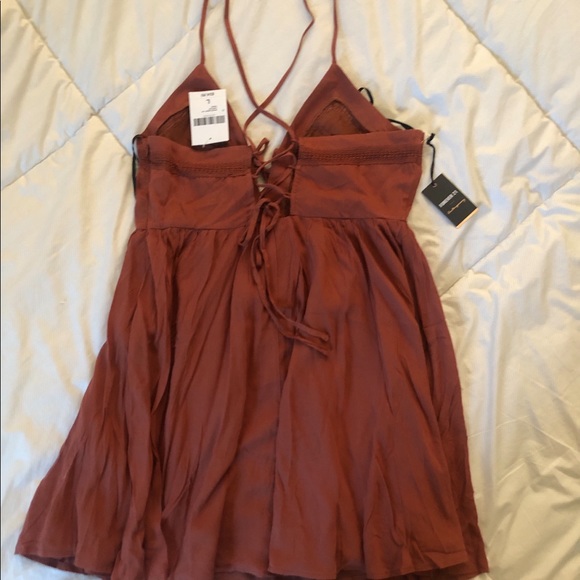 Mini dress rust, SZ L - Picture 2 of 2